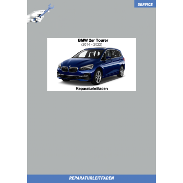 BMW 2er F45 (2014-2016) Werkstatthandbuch Fahrwerk und Bremsen