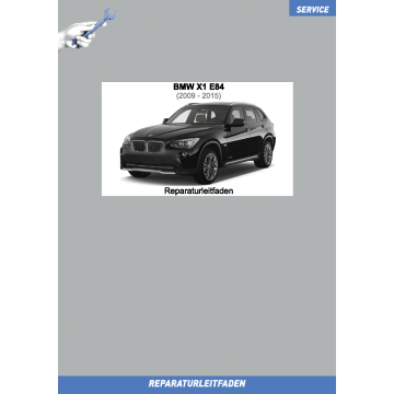 BMW X1 E84 (08-15) Karosserie Aussen - Werkstatthandbuch