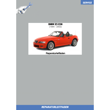 BMW Z3 Roadster (1994-2002) Werkstatthandbuch Fahrwerk, Lenkung und Bremsen