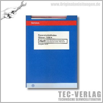 VW Sharan, Typ 7M (95-10) 4-Zyl. Einsptritzmotor (2-Vent.) - Reparaturanleitung