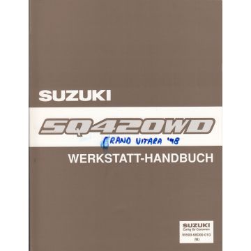Suzuki Grand Vitara SQ 420 WD (98-05) - Anhang zum Werkstatthandbuch