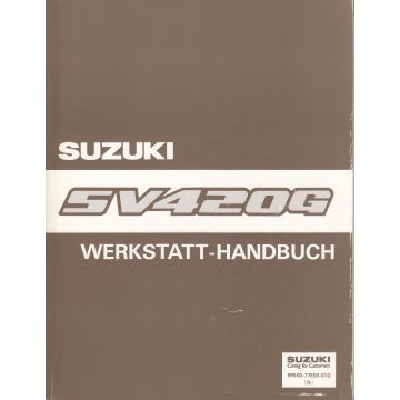 Suzuki Vitara SV 420 G (90-98) - Ergänzung Werkstatthandbuch 1997