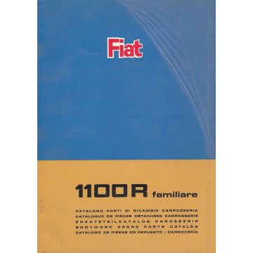 Fiat 1100R familiare (1966)  - Ersatzteilkatalog Karosserie