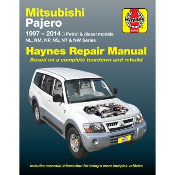 Mitsubishi Pajero (1997-2014) Repair Manual Haynes Reparaturanleitung