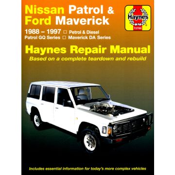 Nissan Patrol Ford Maverick (1988-1997) Repair Manual Haynes Reparaturanleitung