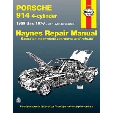 Porsche 914 (1969-1976) Repair Manual Haynes Reparaturanleitung