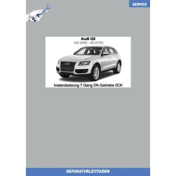 Audi Q5 (2008-2016) Instandsetzung 7 Gang Doppelkupplungsetriebe 0CK