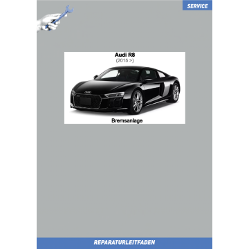 Audi R8 (2015 >) Reparaturleitfaden Bremsen / Bremsanlage