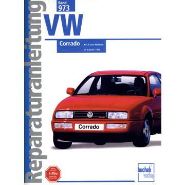 VW Corrado G 60 (89>) Reparaturanleitung Bucheli 973