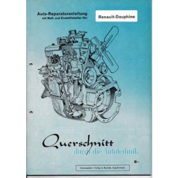 Renault-Dauphine (56-68) - Reparaturanleitung
