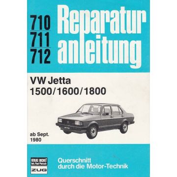 VW Jetta 1500 / 1600 / 1800 (ab 1980) - Reparaturanleitung