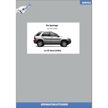 KIA Sportage KM (2005) Werkstatthandbuch 2.0 Liter CRDI Diesel SOHC