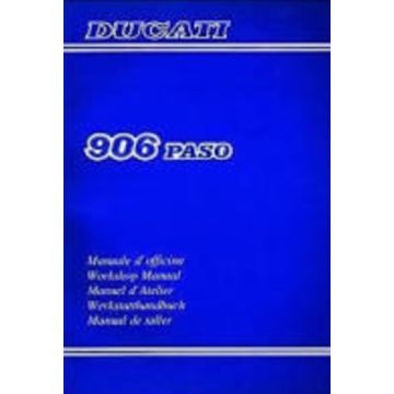 Ducati 906 Paso (86-92) Werkstatthandbuch