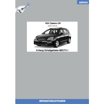 KIA Carens UN (07-13) Reparaturleitfaden 6-Gang Schaltgetriebe M6CF3-1
