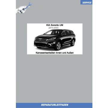 KIA Sorento UM (15-20) Reparaturleitfaden Karosserie Innen und Außen