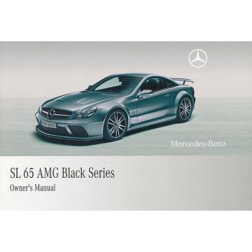 Mercedes SL 65 AMG Black Series (2008-2011) Owner`s Manual
