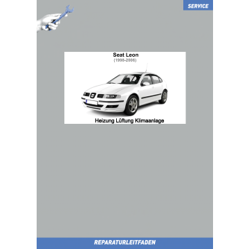Seat Leon 1 (1999-2006) Reparaturleitfaden Heizung Lüftung Klimaanlage