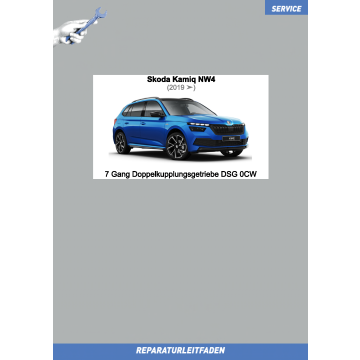 Skoda Kamiq (2019 ➤) Reparaturleitfaden 7 Gang Doppelkupplungsgetriebe DSG 0CW