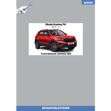 Skoda Kushaq (2021 ➤) Reparaturleitfaden Automatikgetriebe 09G
