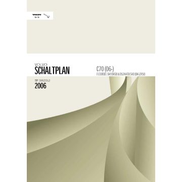 Volvo C70 (2005-2006) Schaltpläne und Elektrik Modelljahr 2006