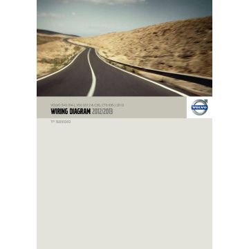Volvo C70 (2012-2013) Wiring Diagrams and Electric Model Year 2012 / 2013