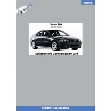 Volvo S60 (2003-2004) Schaltpläne und Elektrik Modelljahr 2004