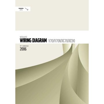 Volvo XC70 (2005-2006) Wiring Diagrams and Electric Model Year 2006