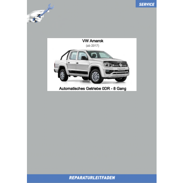 VW Amarok (ab 2017) Reparaturleitfaden Automatisches 8 Gang Getriebe 0DR 