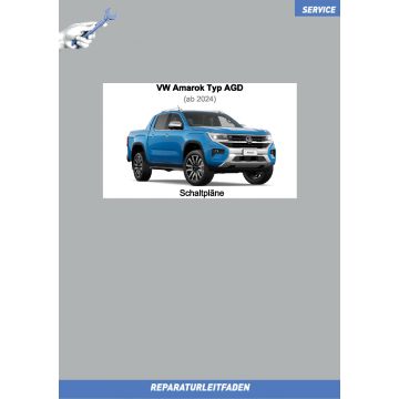 VW Amarok Typ AGD (ab 2024) Reparaturleitfaden Schaltpläne