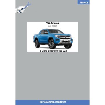 VW Amarok (ab 09.2022) Reparaturleitfaden 5 Gang Schaltgetriebe 0ZB