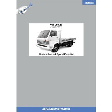 VW L80 (95-01) Reparaturleitfaden Hinterachse mit Sperrdifferenzial 