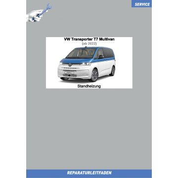 VW Transporter T7 Multivan (ab 2022) Reparaturleitfaden Standheizung