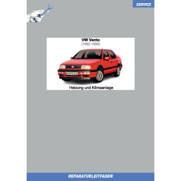VW Vento (1992-1998) Reparaturleitfaden Heizung und Klimaanlage