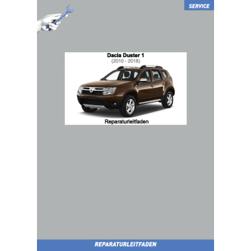 Dacia Duster 1 (2010-2018) Reparaturleitfaden Fahrwerk, Lenkung und Bremsen