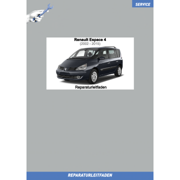 Renault Espace 4 (2002-2014) Werkstatthandbuch 6 Gang Automatikgetriebe SU4